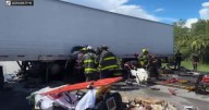 Attorney says truck driver in fatal Florida U-turn crash "grieving,"' as victims identified