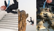 'Biden Is Doing 100% Fine,' Claims New York Times After President Trips Down Stairs, Off Cliff, Into Alligator Pit