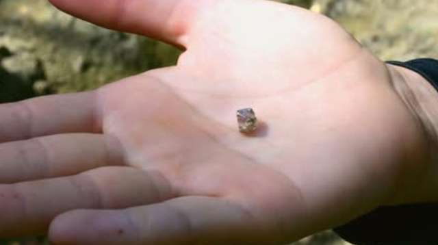 Woman finds diamond at Crater of Diamonds State Park