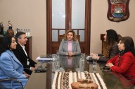 Fuentes recibió a directivos de la Unión Cultural Argentino Libanesa