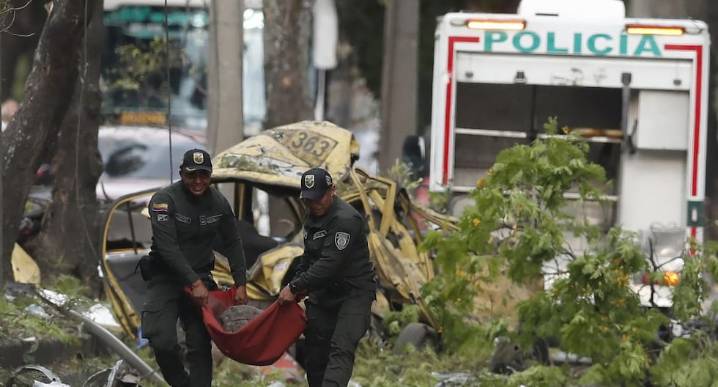 Colombia: Sube a 7 la cifra de fallecidos en atentado contra base aérea en Cali últimas