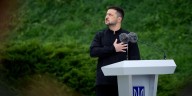 Volodimir Zelensky reiteró que Ucrania no entregará su tierra a Rusia
