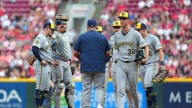 Jacob Misiorowski frustrated by mound during rough start in Cincinnati