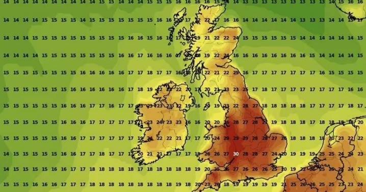 Bank holiday weather: The UK counties where temperatures will soar past 30C