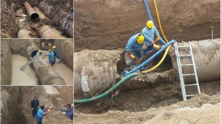 Este miércoles cortan el agua en todo Comodoro