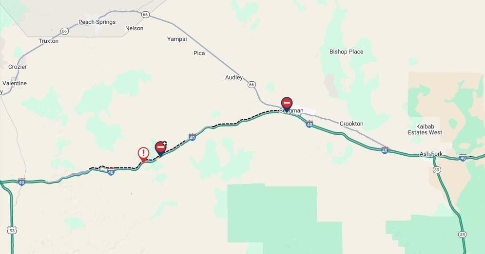 Fatal crash on I-40 closes westbound lane near Seligman Thursday, reopens after about seven hours