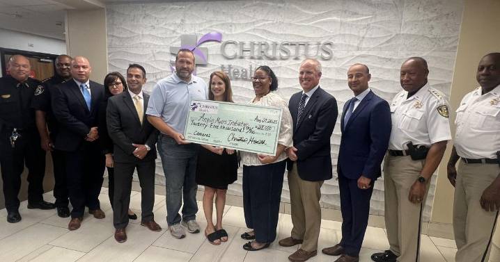 CHRISTUS Highland Medical Center donates $25,000 to Anglin/Meyers Initiative