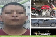 DETIENEN A INDIVIDUO EN MOTOCICLETA CON REPORTE DE ROBO