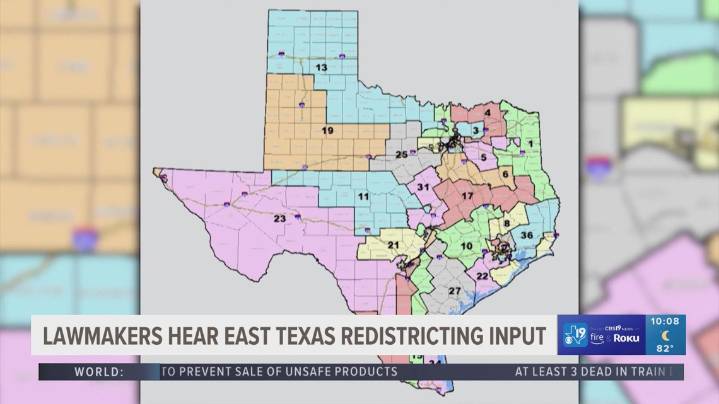 Texas residents decry proposed redistricting as 'rig