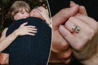 Fans believe Travis Kelce added a 'secret' detail to Taylor Swift's engagement ring