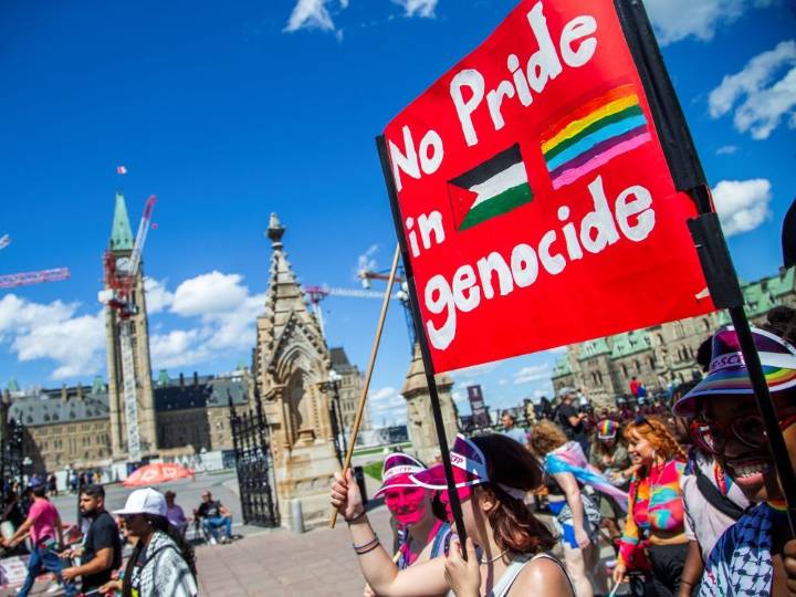 Pride can either stand up to pro-Palestinian hijackers or lose funding