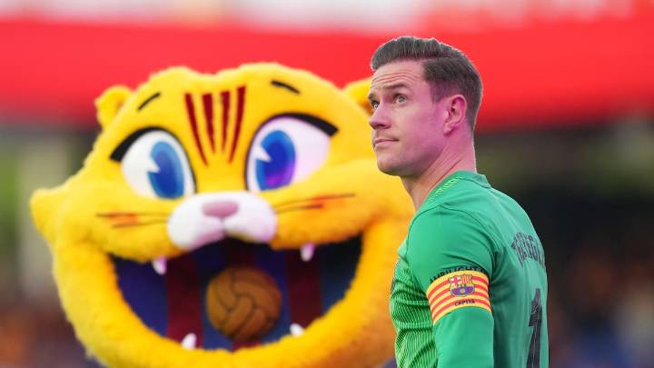 Ter Stegen se dirige a la afición del Barça en la previa del Joan Gamper: "Ha sido importante solucionar el tema con el club"