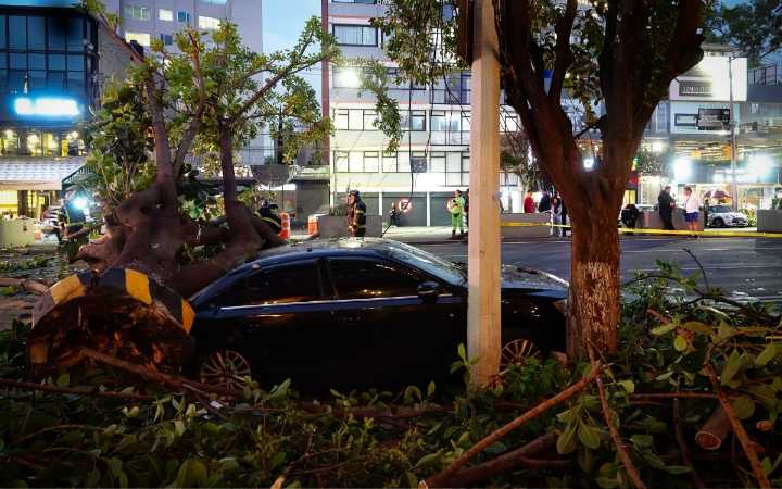 Alerta amarilla por fuertes vientos en estas 8 alcaldías de la CDMX