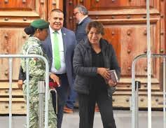 NUEVA VISITA DE LA GOBERNADORA DELFINA AL PALACIO NACIONAL