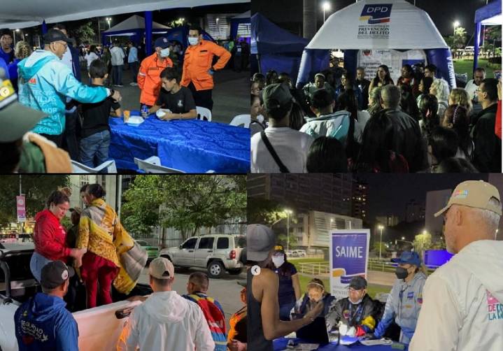 Plan Nacional Vulnerabilidad Cero se desplegó en Plaza Venezuela