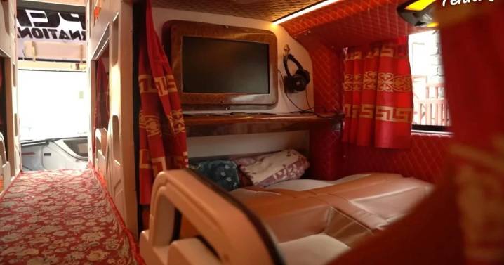 No es un motorhome, pero este colectivo ofrece un hotel de lujo sobre ruedas