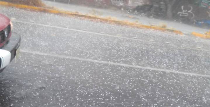 Prevén tormentas eléctricas, viento y granizo este martes en Oaxaca