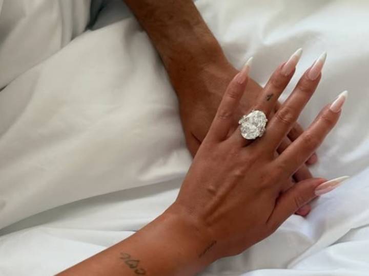 La impresionante cifra que pagó Cristiano Ronaldo  por el anillo de compromiso con la argentina Georgina Rodríguez