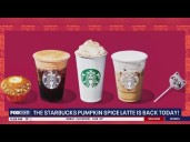 Starbucks Pumpkin Spice Latte IS BACK!!!