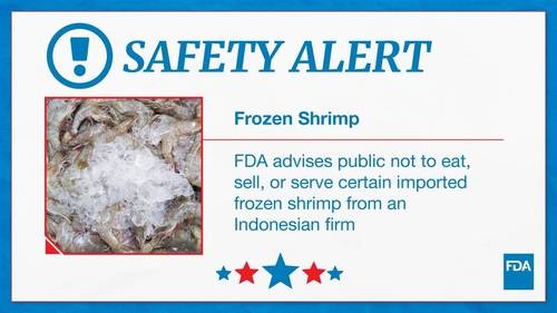 FDA investigating possibly radioactive shrimp sold at Walmart