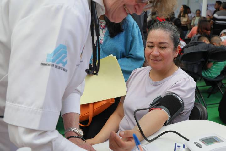 Exitosa Feria de la Salud Municipal en San Cayetano
