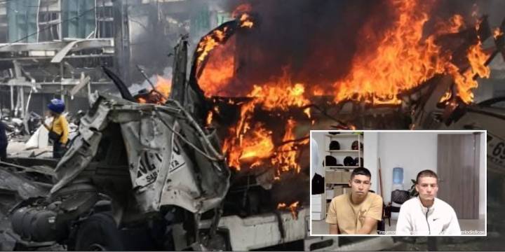 Alias Sebastián y Mono, imputados por el atentado en Cali, fueron enviados a la cárcel: no aceptaron cargos