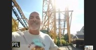 Bubba tries to break record for riding Kennywood's Steel Curtain
