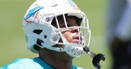Miami Dolphins linebacker Chop Robinson injured during joint practice with Detroit Lions, carted off field
