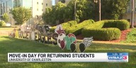 Move-in day for returning students
