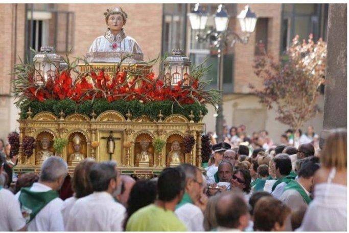 La historia detrás de San Lorenzo, el patrón de Huesca: ¿por qué murió en una parrilla?
