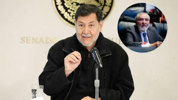 Noroña acusa golpeteo contra Adán Augusto