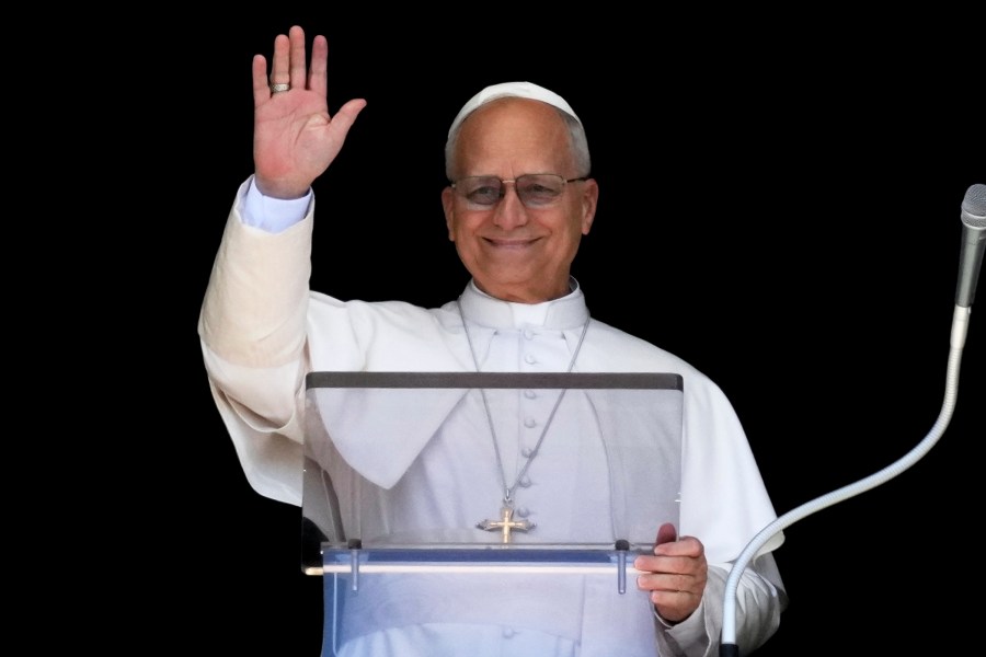 Pope demands end to the 'pandemic of arms' as he prays for victims of Minnesota school shooting