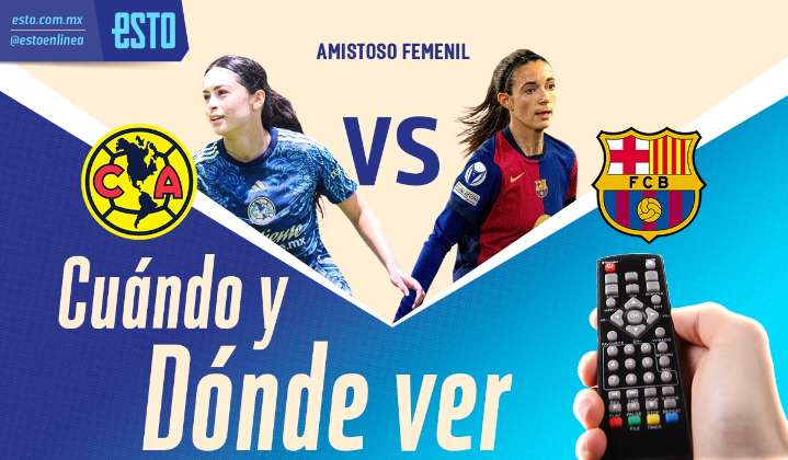 América Femenil vs Barcelona: horario, fecha y transmisión del partido amistoso de las Águilas