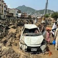 Hopes for survivors wane as landslides, flooding bury Pakistan villages
