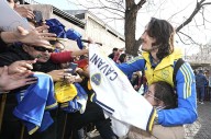 Video: el tremendo recibimiento de los hinchas de Boca en Mendoza de cara al encuentro contra Independiente Rivadavia