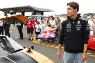 George Russell flexes priceless retro supercar ahead of British GP