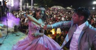From empty party to an all-night stadium bash, a Mexican teen’s 15th birthday goes viral