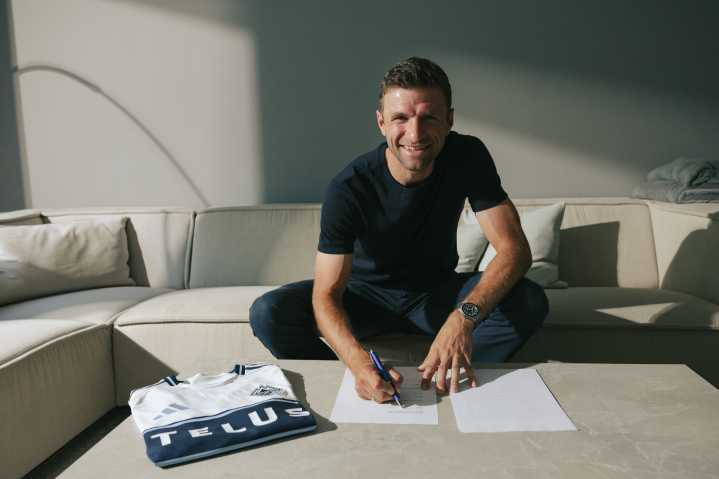 Vancouver inks German 2014 World Cup winner Thomas Müller