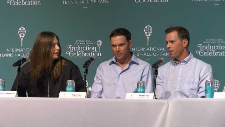 Maria Sharapova, Bryan Brothers Set to be Inducted into Newport's International Tennis Hall of Fame