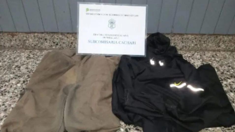 EN UN CAMPO. Allanamiento por la sustracción de una motocicleta