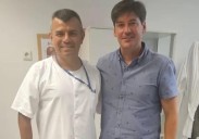 El consejero de Ciencia, Industria y Empleo, Borja Sánchez, recibe el alta oncológica