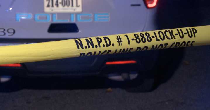 Man arrested in connection with shooting that left Newport News police vehicle damaged