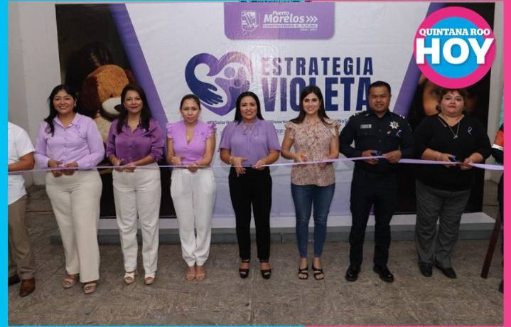 Puerto Morelos pone en marcha la Estrategia Violeta