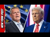 EU and US announce 'serious' trade deal is in the works to avoid 'sky