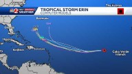 Tracking Tropical Storm Erin: Maps, spaghetti models