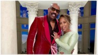 'Tell Your Wife to Cover Up': Steve Harvey’s Photo of Wife Marjorie Sets the Internet Ablaze as Fans Zoom In on Her Lower Half That Leaves Little to the Imagination