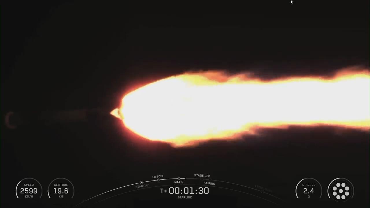 SpaceX Falcon 9 rocket launches 24 Starlink satellites to low