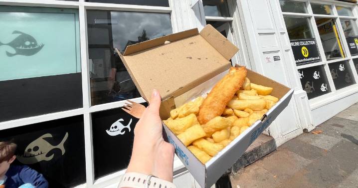 I tried David Beckham's favourite chippy near Manchester