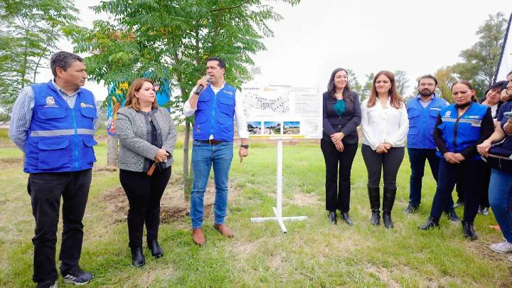 Leo Montañez recorre obras de esparcimiento: ¿Qué incluyen los proyectos en Rancho y Paseos de Santa Mónica?