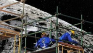 NASA Frantically Building Real Moon For Elon To Land On